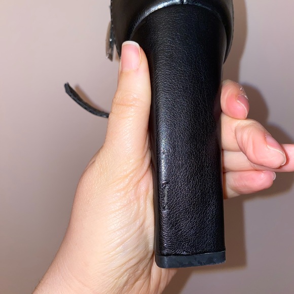 Spring brand Vegan Leather Party Heels - Picture 3 of 6
